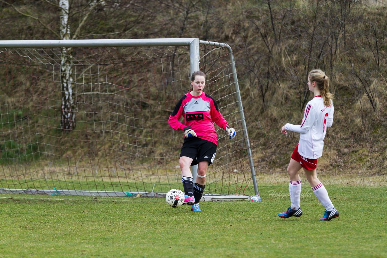 Bild 111 - B-Juniorinnen Tus Tensfeld - TSV Gnutz o.W. : Ergebnis: 1:3